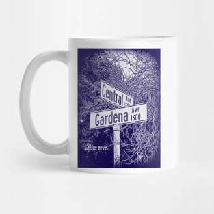 Central Avenue & Gardena Avenue WHITE NAVEE, Glendale, California by Mistah Wilson Mug